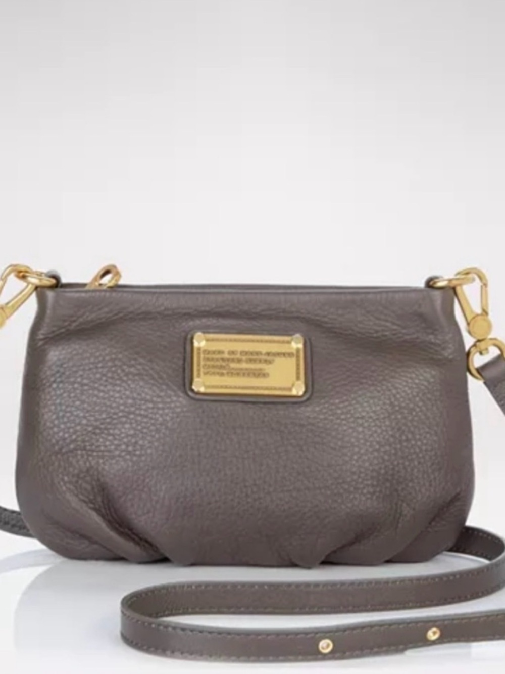 Marc By Marc Jacobs Charcoal Shoulder Bag